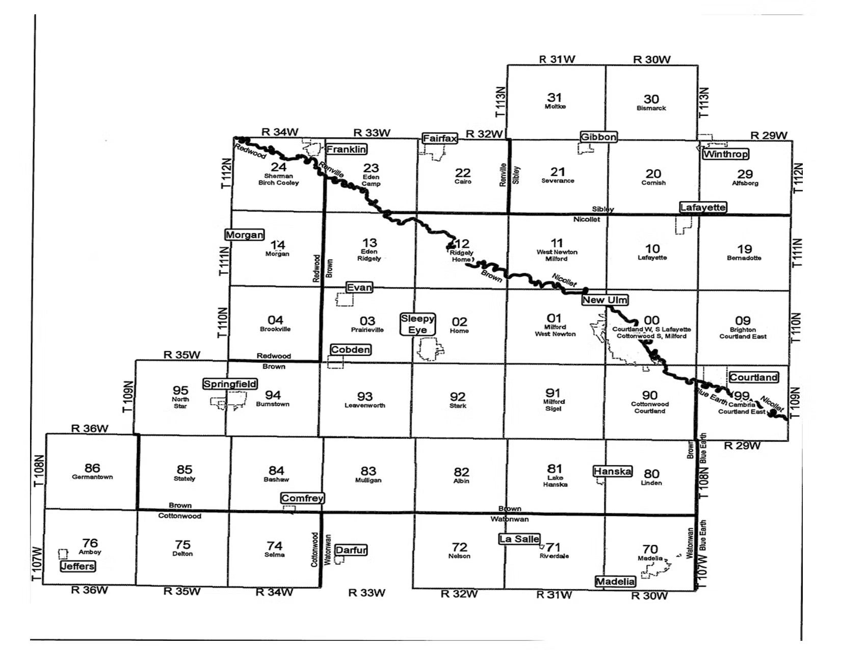 Service Area Map